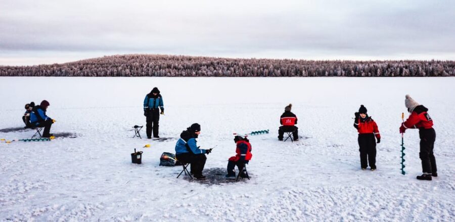 Rovaniemi: Quad Bike Ride and Ice Fishing - The campfire BBQ: why this is more than a side dish