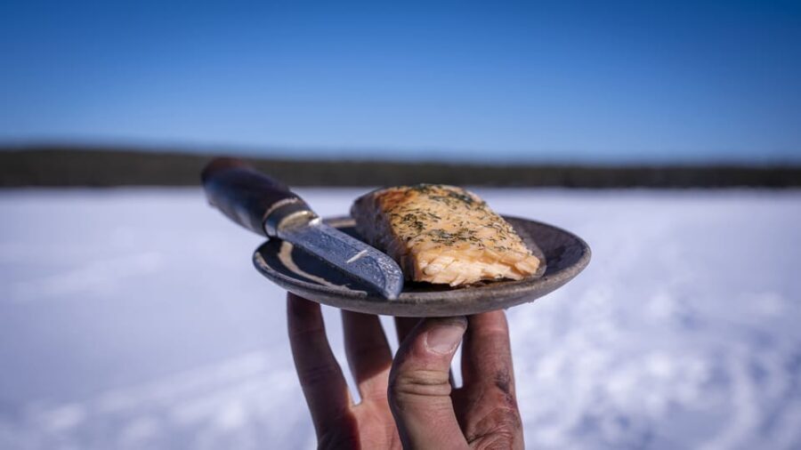 Rovaniemi: Quad Bike Ride and Ice Fishing - From Rovaniemi pickup to your English guide on the cold edge of the Arctic