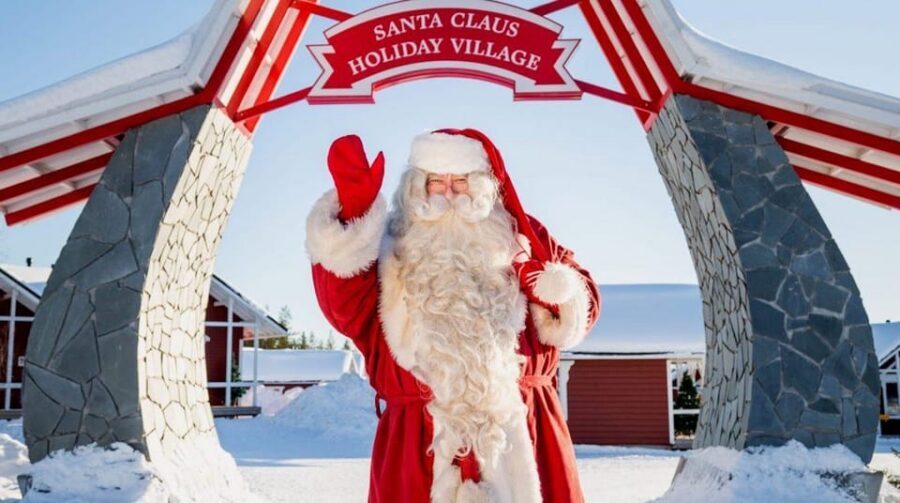 Rovaniemi: Santa Claus Village Tour Huskies & Reindeer ride - Santa Claus Village: Santa, Post Office, and the Arctic Circle Moment