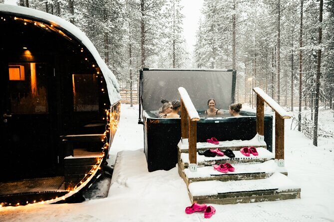 Rovaniemi Sauna World with a Hot Tub, Jacuzzi and Cold Pool - Should you book Lapland Winter Park Sauna World?