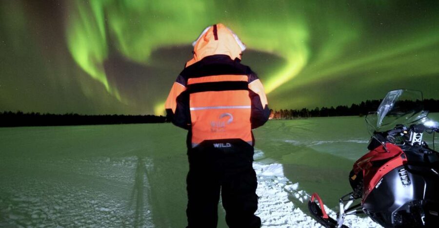 Rovaniemi: Search for Northern Lights Snowmobiling Trip - The exact ride experience: prep, safety, then into the snowy forest