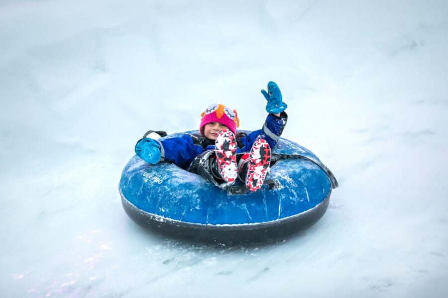 Rovaniemi: Snowman World Entrance Ticket - Tube slide on the icy hill: how to make queues less annoying