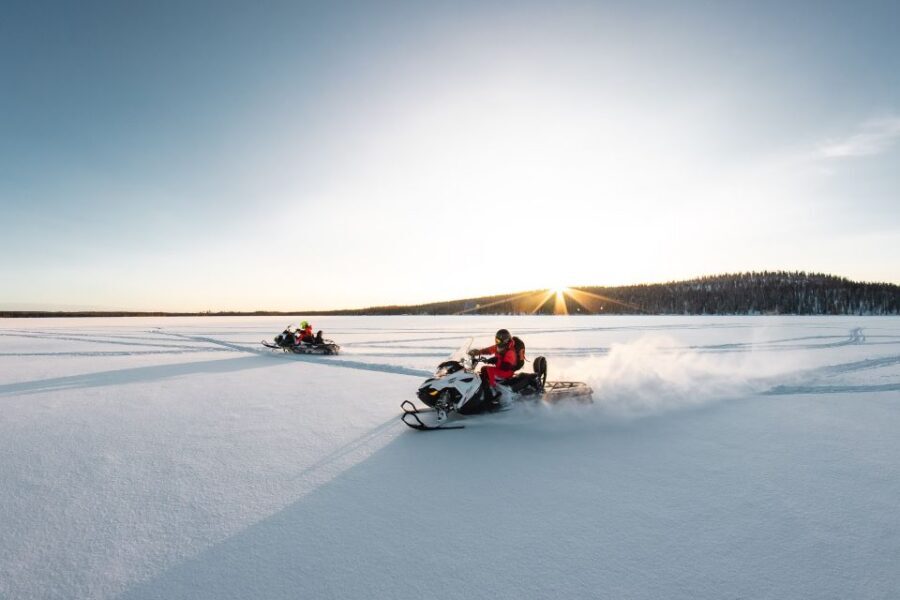 Rovaniemi: Snowmobile and Ice Fishing Adventure with Lunch - Snowmobile Time: Shared Machines, Frozen Routes, and Safety Reality