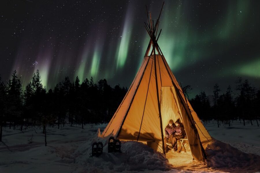 Rovaniemi: Snowmobile Safari & Campfire Evening Escape - Northern Lights odds: plan for luck, not certainty
