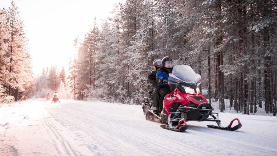 Rovaniemi: Snowmobile Safari into the Arctic Circle Forest - Getting from pickup points to the start line (Wild Nordic)