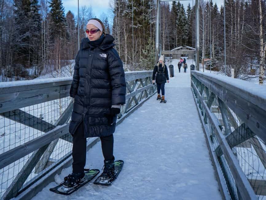 Rovaniemi: Snowshoe Adventure at Vikaköngäs & Barbeque - Small group size (8 max) and why it improves the experience