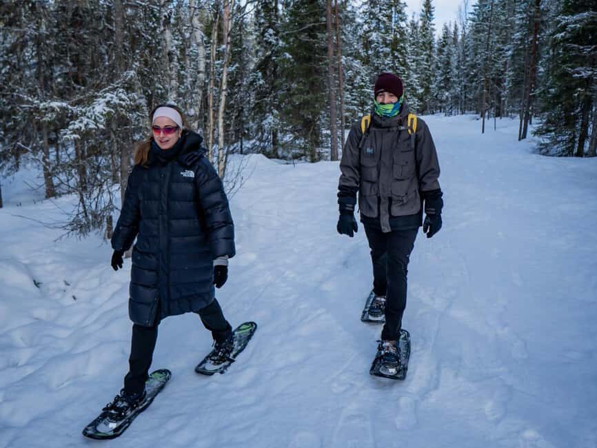 Rovaniemi: Snowshoe Adventure at Vikaköngäs & Barbeque - What you actually do for the full 3 hours