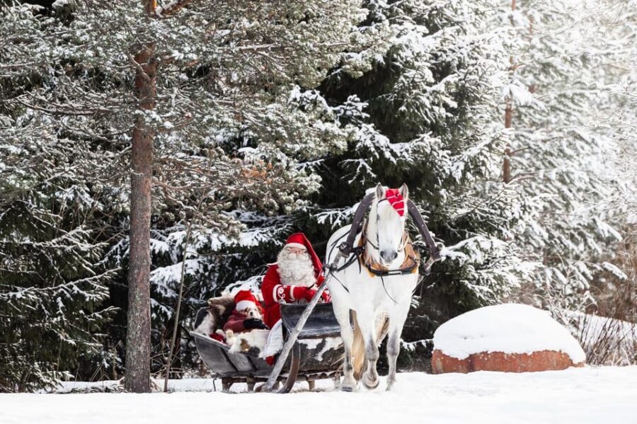 Rovaniemi: Traditional Finnhorse Sleigh Ride at SCV (3km) - Getting to Aurora Horses Napapiiri: walking directions from SCV