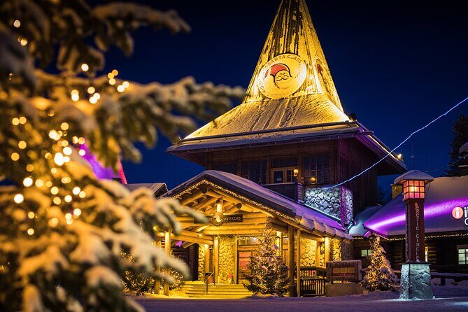 Santa Claus Village Guided Tour & Arctic Animals Adventure - Reindeer Safari: The 500m Ride With a Professional Musher