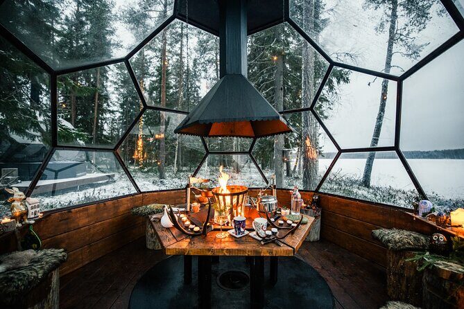 Santa Village Tour+Lapland Cuisine In Glass Igloo+Snow Scooters - A Santa Day That Doesn’t Feel Like a Hop-On Hop-Off