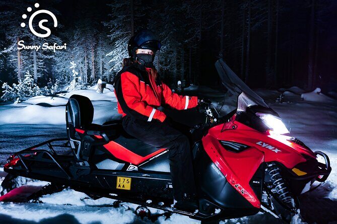 Searching Aurora with Snowmobile - The campfire break: warm drinks, cookies, and why it matters