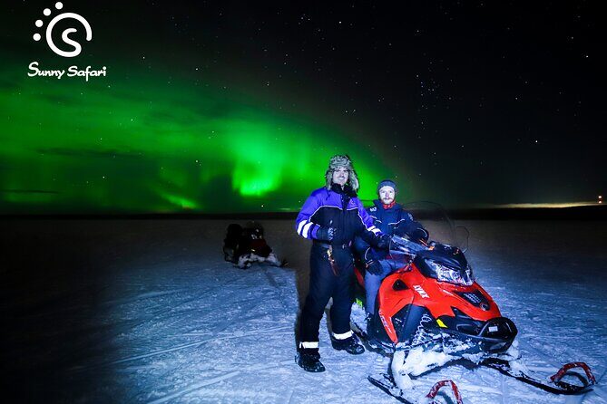 Searching Aurora with Snowmobile - Shared snowmobiles and kids under 140 cm: the seating rules that matter