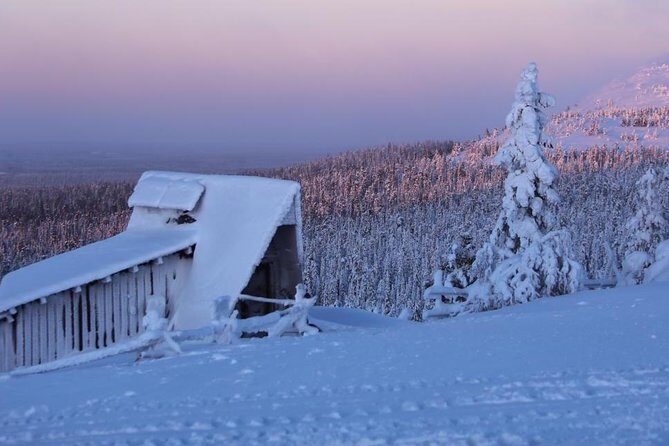 Small-group Wintertime Amethyst Mine Visit from Rovaniemi - Northern lights chances during midwinter daylight