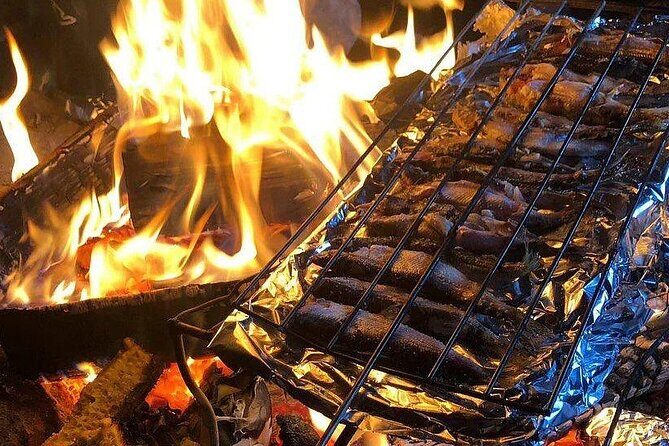 Snowmobile and Ice Fishing Experience - Bonfire warmth and Arctic BBQ: why the meal is a big deal