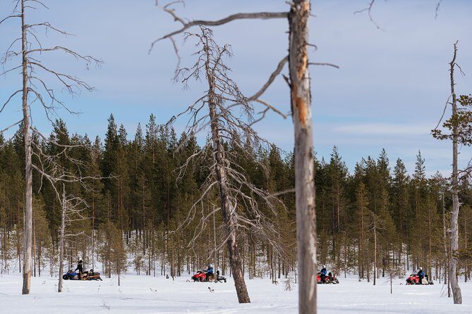 Snowmobile Safari into the Wilderness, Apukka Resort Rovaniemi - Rovaniemi snowmobile safari from Apukka: the starting point that matters