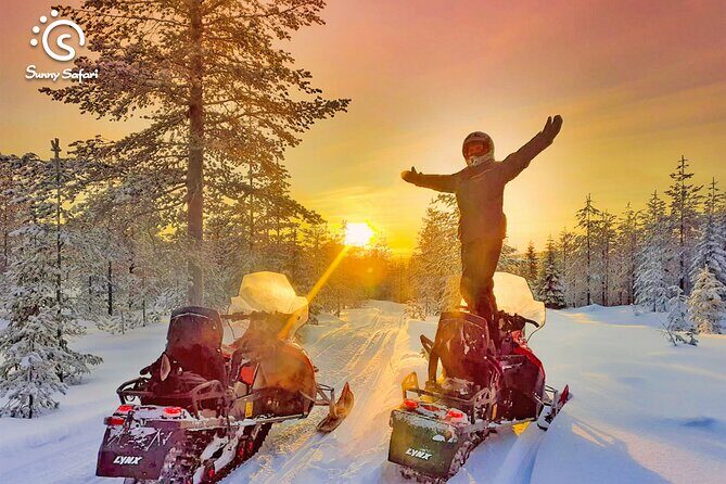 Snowmobile Whole Day Adventure - Small Group - Key highlights at a glance