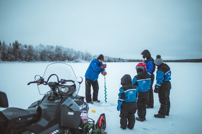 Snowmobiling and ice fishing in Apukka Resort, Rovaniemi - Key Highlights You’ll Feel Right Away