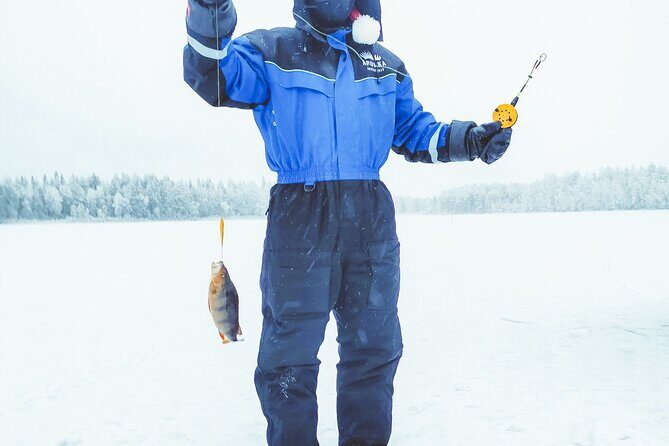Snowmobiling and ice fishing in Apukka Resort, Rovaniemi - Kids and Sleds: How the Tour Handles Families
