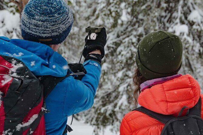 Snowshoeing Adventure with Ice-Fishing, Fire and Survival - Orientation With a Map and Compass: Learning Your Way in Whiteout Conditions