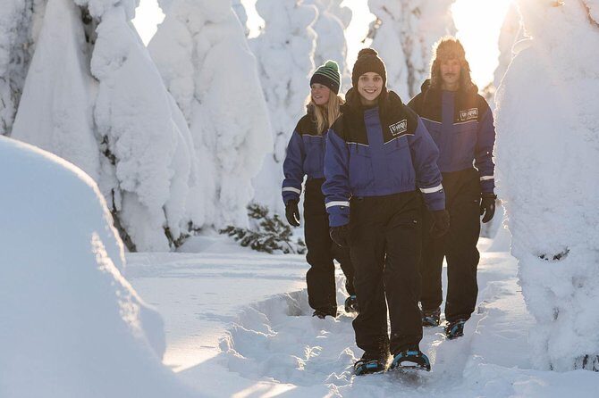 Snowshoeing in the Arctic Circle Wilderness - Rovaniemi snowshoeing from the Arctic Circle Wilderness Lodge