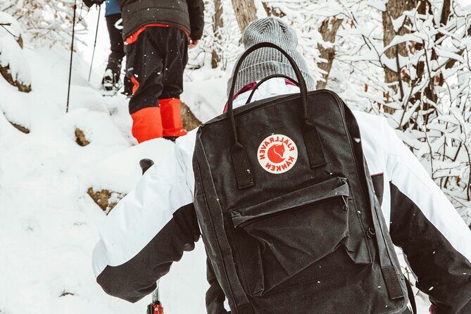 Snowshoeing tour with Wild Lunch - The warm-up payoff: wild lunch in a cozy teepee